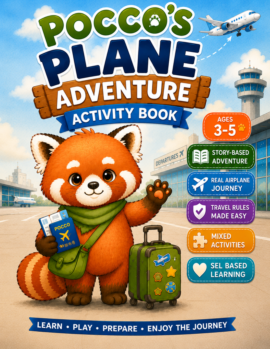 Pocco Plane Adventure book